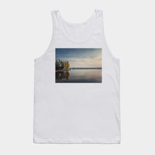 autumn on the riverside Tank Top